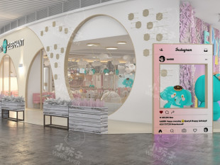 小象爱迪亲子餐厅(500㎡)720°全景