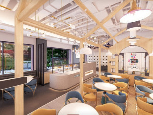 K乐堡亲子餐厅(310㎡)720°全景