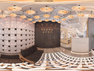 K乐堡亲子餐厅(310㎡)720°全景