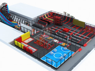 山西小玩子蹦床公园(1600㎡)